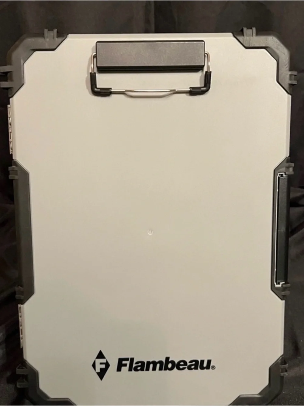 Flambeau Hardware Contractor Clipboard Model 6535TH Black and Grey